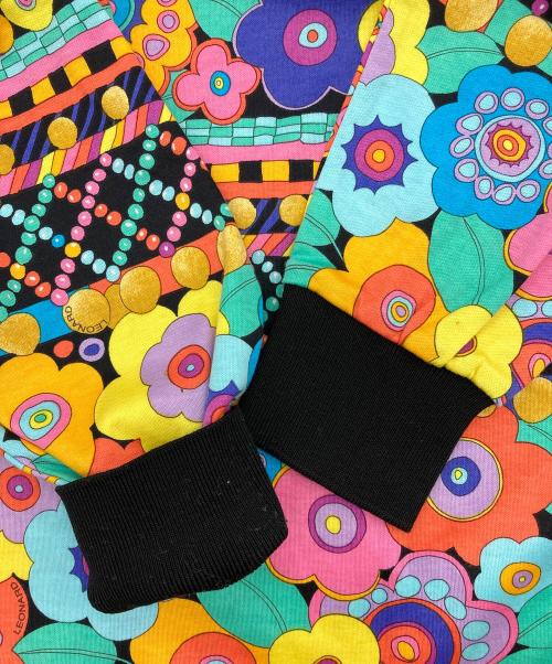 LEONARD SPORT（レオナール スポーツ）LEONARD SPORT (レオナール スポーツ) ハイネックカットソー マルチカラー サイズ:Mの古着・服飾アイテム