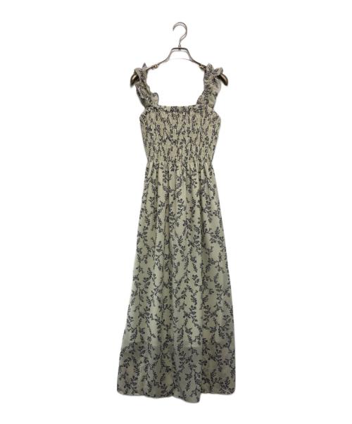 Snidel（スナイデル）Snidel (スナイデル) Sustina.バリエシャーリングワンピ アイボリー サイズ:1の古着・服飾アイテム