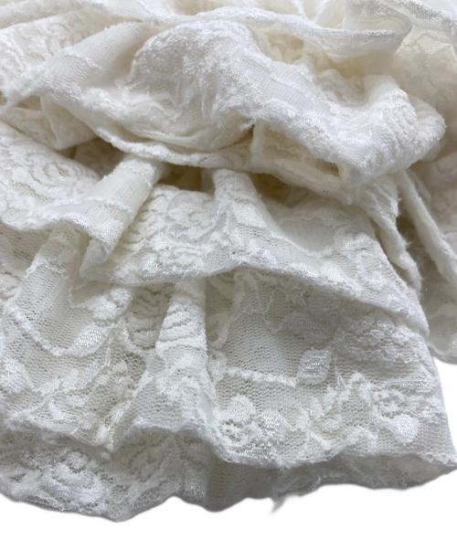 RASPBERRYPIE（ラズベリーパイ）RASPBERRYPIE (ラズベリーパイ) フリルレースパンツ ホワイト サイズ:-の古着・服飾アイテム