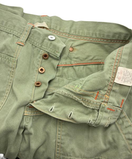 EVISU（エヴィス）EVISU (エヴィス) シンチバッグベイカーカモメパンツ カーキ サイズ:32の古着・服飾アイテム