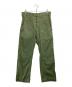 EVISU（エヴィス）の古着「シンチバッグベイカーカモメパンツ」｜カーキ
