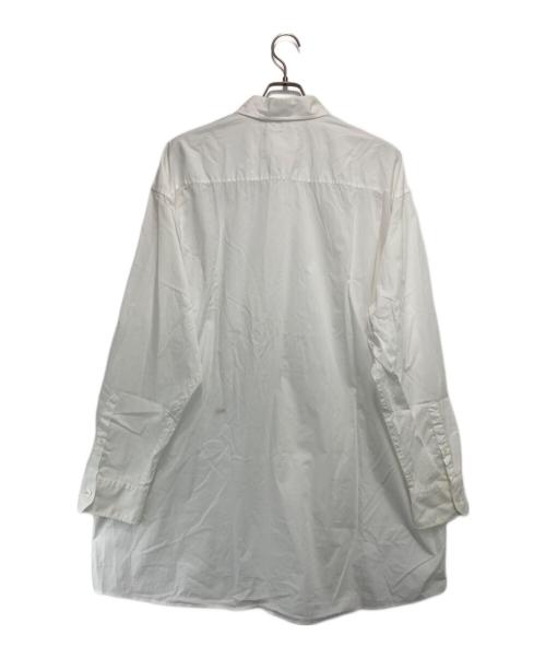 Maison Margiela（メゾンマルジェラ）Maison Margiela (メゾンマルジェラ) Oversized Poplin Shirt ホワイト サイズ:39の古着・服飾アイテム