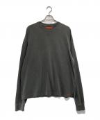 RHC Ron Herman×JERROD PAHLアールエイチシー ロンハーマン×ジェロッド ポール）の古着「マリブ スプリット ロングスリーブティー」｜グレー