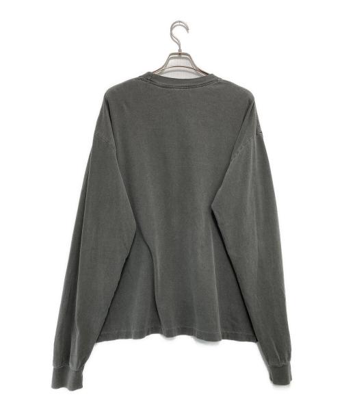 RHC Ron Herman（アールエイチシー ロンハーマン）RHC Ron Herman (アールエイチシー ロンハーマン) JERROD PAHL (ジェロッド ポール) マリブ スプリット ロングスリーブティー グレー サイズ:XLの古着・服飾アイテム