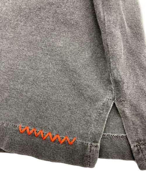 RHC Ron Herman（アールエイチシー ロンハーマン）RHC Ron Herman (アールエイチシー ロンハーマン) JERROD PAHL (ジェロッド ポール) マリブ スプリット ロングスリーブティー グレー サイズ:XLの古着・服飾アイテム