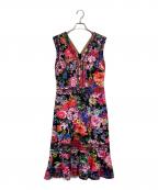 TADASHI SHOJIタダシ ショージ）の古着「花柄ワンピース」｜マルチカラー