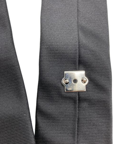 GIVENCHY（ジバンシィ）GIVENCHY (ジバンシィ) シルクロゴネクタイ ブラック サイズ:-の古着・服飾アイテム
