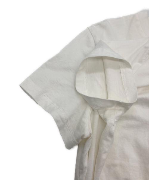 MaxMara（マックスマーラ）MaxMara (マックスマーラ) 刺繍カットソー ホワイト サイズ:Sの古着・服飾アイテム