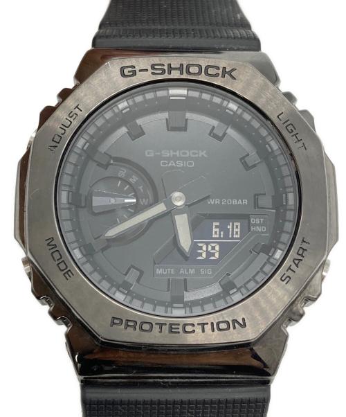 CASIO（カシオ）CASIO (カシオ) G-SHOCK 2100SERIES メタルカバードシリーズ ブラックアウト ブラックの古着・服飾アイテム