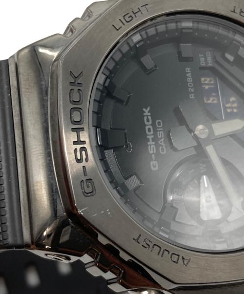 CASIO（カシオ）CASIO (カシオ) G-SHOCK 2100SERIES メタルカバードシリーズ ブラックアウト ブラックの古着・服飾アイテム