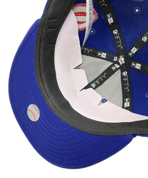 New Era（ニューエラ）New Era (ニューエラ) SAINT MICHAEL (セントマイケル) キャップ ブルー サイズ:- 未使用品の古着・服飾アイテム