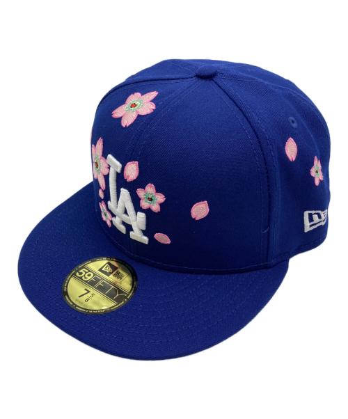 New Era（ニューエラ）New Era (ニューエラ) キャップ ブルー サイズ:7（5/8）の古着・服飾アイテム