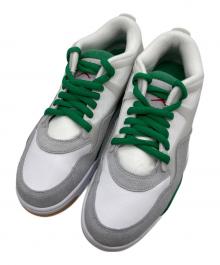 NIKE（ナイキ）の古着「AIR JORDAN 4 RM WHITE/PINE GREEN-NEUTRAL GREY-WOLF GREY」｜ホワイト