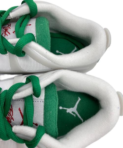 NIKE（ナイキ）NIKE (ナイキ) AIR JORDAN 4 RM WHITE/PINE GREEN-NEUTRAL GREY-WOLF GREY ホワイト サイズ:27.5の古着・服飾アイテム