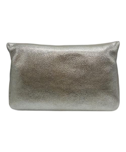 JIMMY CHOO（ジミーチュウ）JIMMY CHOO (ジミーチュウ) スタッズセカンドバッグ ゴールド×シルバーの古着・服飾アイテム