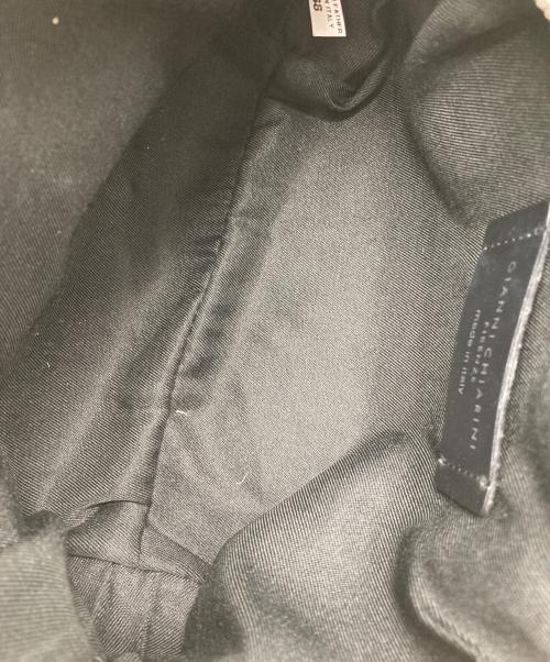 GIANNI CHIARINI（ジャンニ キアリーニ）GIANNI CHIARINI (ジャンニ キアリーニ) 2WAYショルダーバッグ ブラックの古着・服飾アイテム