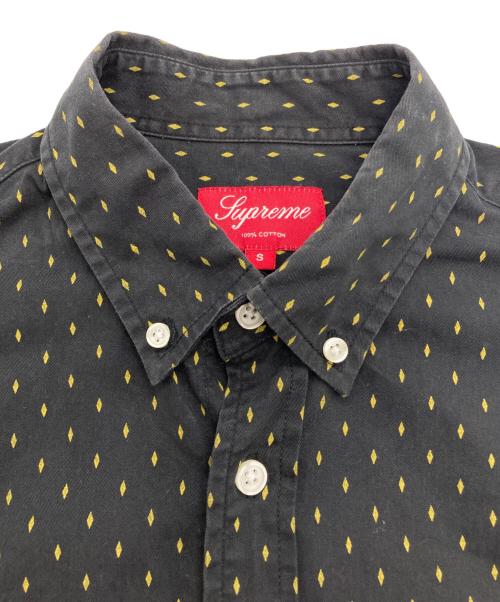 SUPREME（シュプリーム）Supreme (シュプリーム) SHIRT DIAMOND ブラック サイズ:Sの古着・服飾アイテム