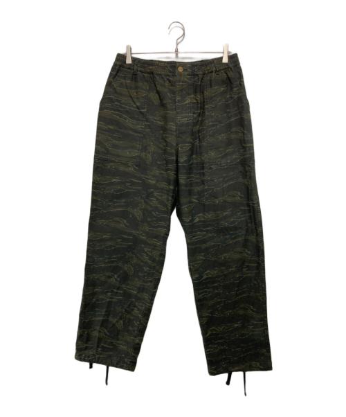 GX1000（ジーエックス）GX1000 (ジーエックス) 迷彩柄パンツ カーキ サイズ:Ⅼの古着・服飾アイテム