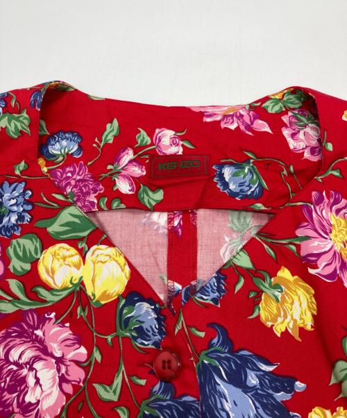 KENZO（ケンゾー）KENZO (ケンゾー) アロハシャツ レッド サイズ:M 未使用品の古着・服飾アイテム