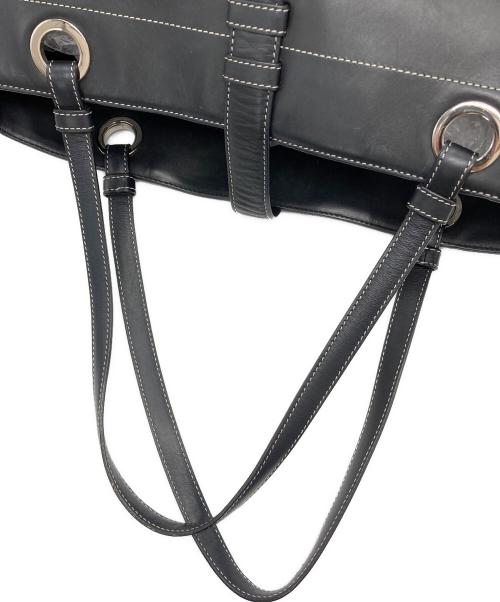 GIVENCHY（ジバンシィ）GIVENCHY (ジバンシィ) ロゴレザートートバッグ ブラックの古着・服飾アイテム