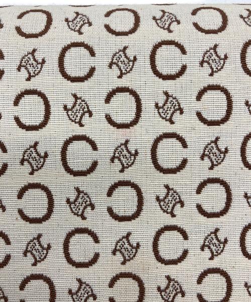 CELINE（セリーヌ）CELINE (セリーヌ) ［OLD］Cマカダムワンショルダーバッグ ブラウン×ホワイトの古着・服飾アイテム