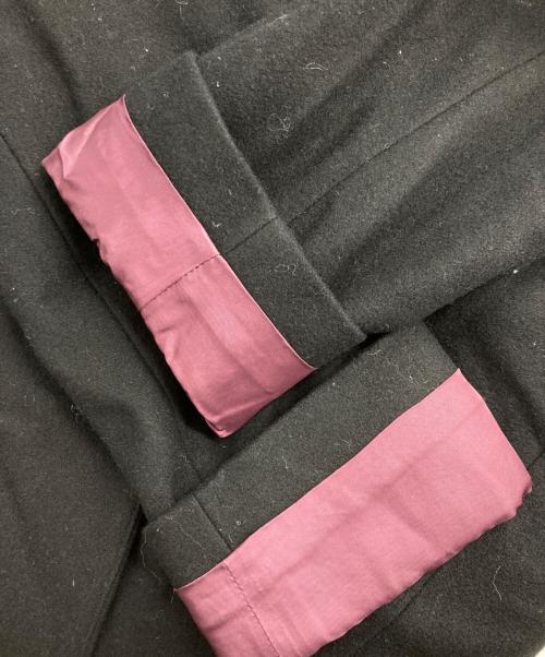 UN3D.（アンスリード）UN3D. (アンスリード) サイドスリットチェスターコート ブラック サイズ:Ｆの古着・服飾アイテム