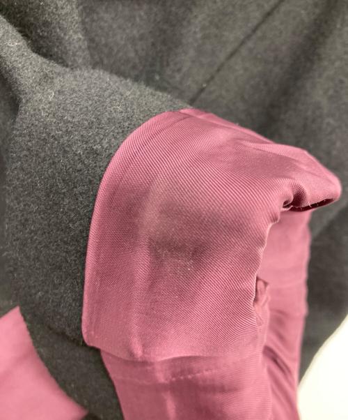 UN3D.（アンスリード）UN3D. (アンスリード) サイドスリットチェスターコート ブラック サイズ:Ｆの古着・服飾アイテム