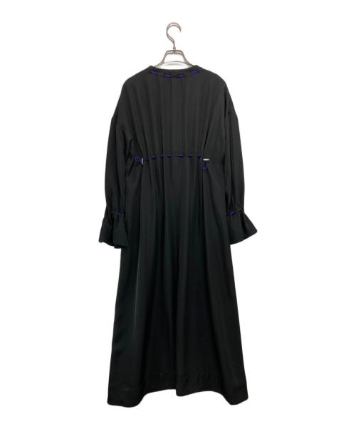 UN3D.（アンスリード）UN3D. (アンスリード) ドローストリングワンピース ブラック サイズ:36の古着・服飾アイテム