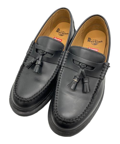 Dr.Martens（ドクターマーチン）Dr.Martens (ドクターマーチン) Supreme (シュプリーム) PENTON TASSEL LOAFER ブラック サイズ:UK9の古着・服飾アイテム