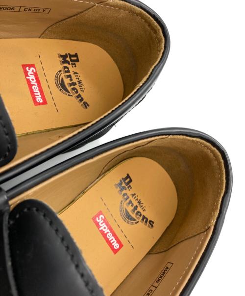 Dr.Martens（ドクターマーチン）Dr.Martens (ドクターマーチン) Supreme (シュプリーム) PENTON TASSEL LOAFER ブラック サイズ:UK9の古着・服飾アイテム