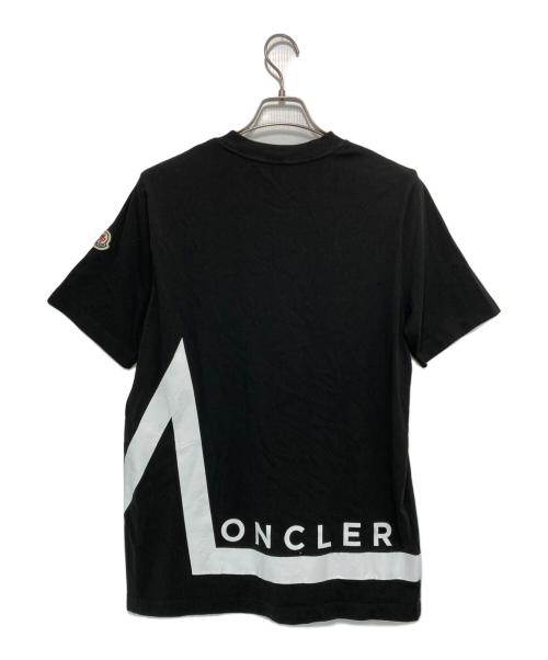 MONCLER（モンクレール）MONCLER (モンクレール) 半袖Tシャツ ブラック サイズ:Sの古着・服飾アイテム