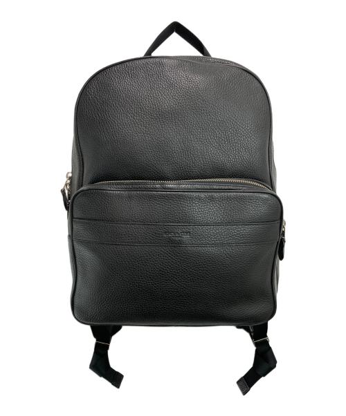 COACH（コーチ）COACH (コーチ) ハミルトン ペプルレザー バックパック ブラック サイズ:-の古着・服飾アイテム