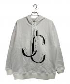 JIMMY CHOOジミーチュウ）の古着「プルオーバーパーカー」｜ホワイト