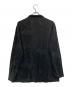 TRANSIT (トランジット) リネンコットンジャケット ブラック サイズ:XL：6000円