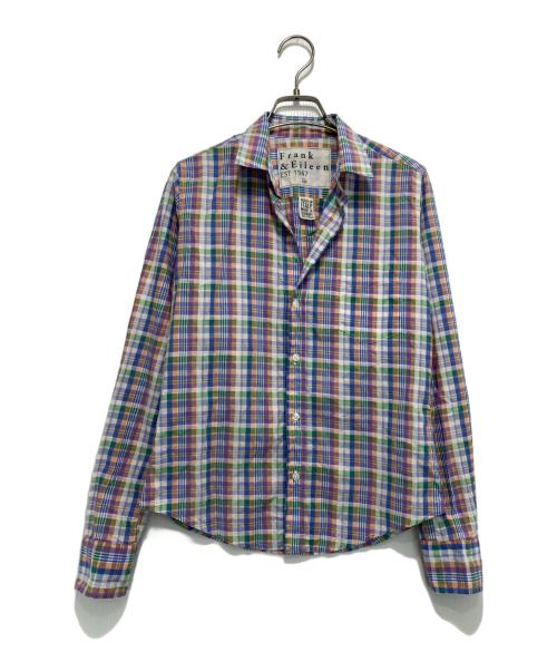 Frank&Eileen（フランクアンドアイリーン）Frank&Eileen (フランクアンドアイリーン) チェックシャツ マルチカラー サイズ:XXSの古着・服飾アイテム