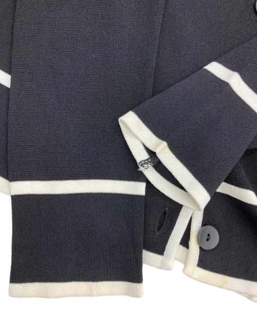 Max Mara Studio（マックスマーラ ストゥディオ）MAX MARA STUDIO (マックスマーラ ストゥディオ) ラインジャケット ブラック サイズ:Mの古着・服飾アイテム