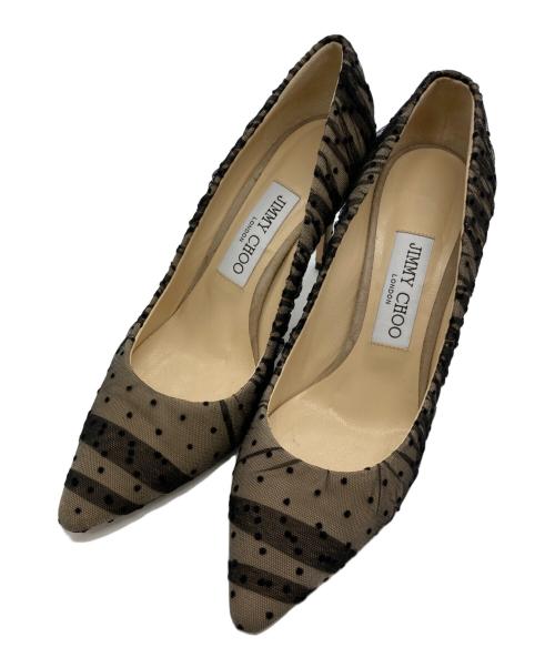 JIMMY CHOO（ジミーチュウ）JIMMY CHOO (ジミーチュウ) ROMY85 ベージュ サイズ:37の古着・服飾アイテム