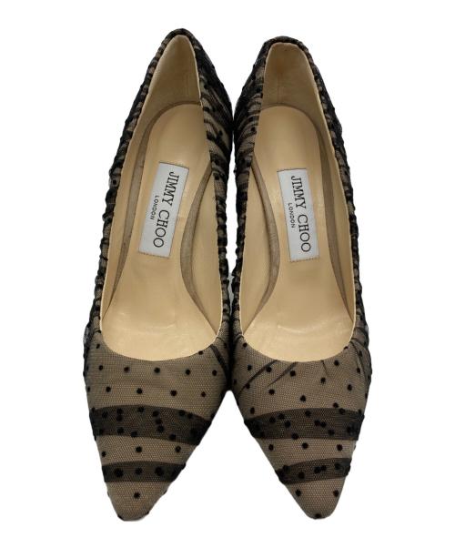 JIMMY CHOO（ジミーチュウ）JIMMY CHOO (ジミーチュウ) ROMY85 ベージュ サイズ:37の古着・服飾アイテム