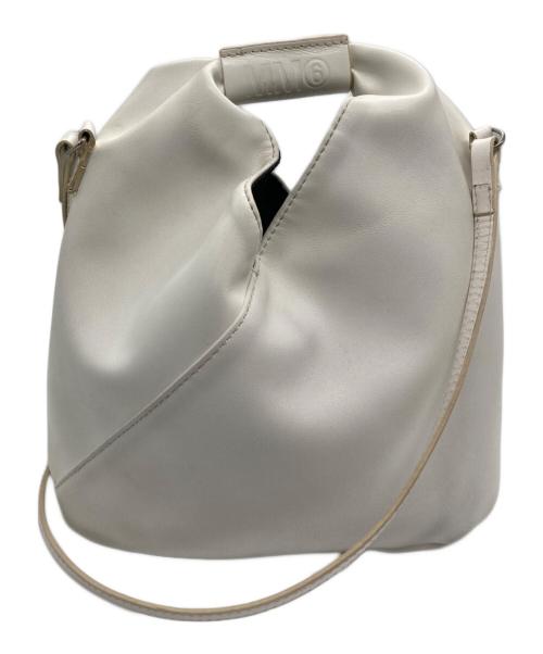 MM6 Maison Margiela（エムエムシックスメゾンマルジェラ）MM6 Maison Margiela (エムエムシックスメゾンマルジェラ) Japanese Cross Bag アイボリーの古着・服飾アイテム
