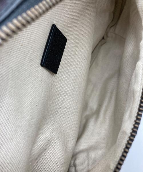 GUCCI（グッチ）GUCCI (グッチ) シェリーライン GGベルベット ボディバッグ ワインレッドの古着・服飾アイテム