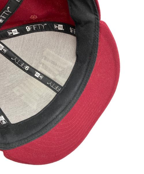 New Era（ニューエラ）New Era (ニューエラ) A BATHING APE (ア ベイシング エイプ) キャップ レッドの古着・服飾アイテム