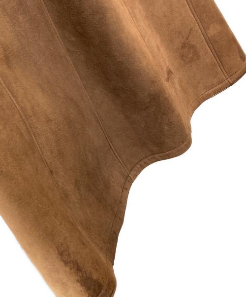 LOEWE（ロエベ）LOEWE (ロエベ) ムートンコート ブラウン サイズ:40の古着・服飾アイテム