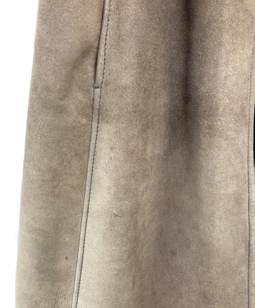 LOEWE（ロエベ）LOEWE (ロエベ) ムートンコート ブラウン サイズ:40の古着・服飾アイテム
