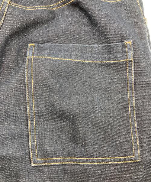 Knuth Marf（クヌースマーフ）KNUTH MARF (クヌースマーフ) ワイドデニムパンツ インディゴ サイズ:Sの古着・服飾アイテム