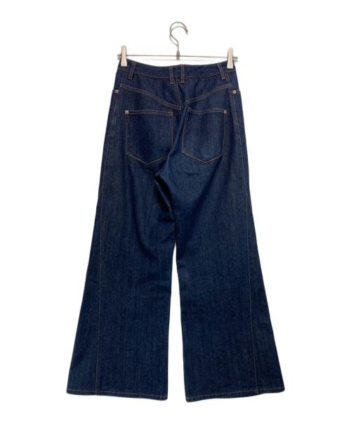 Knuth Marf（クヌースマーフ）KNUTH MARF (クヌースマーフ) denim buggy pants/デニムバギーパンツ インディゴ サイズ:Sの古着・服飾アイテム