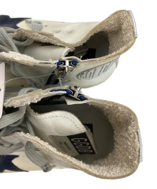 GOLDEN GOOSE（ゴールデングース）GOLDEN GOOSE (ゴールデングース) GGDB FRANCY/ハイカットスニーカー ホワイト サイズ:38 未使用品の古着・服飾アイテム