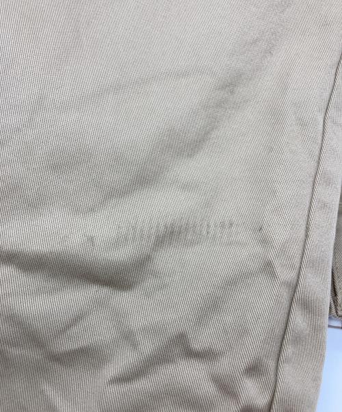 CLOTH&CROSS（クロスアンドクロス）CLOTH&CROSS (クロスアンドクロス) タックワイドパンツ ベージュ サイズ:2の古着・服飾アイテム