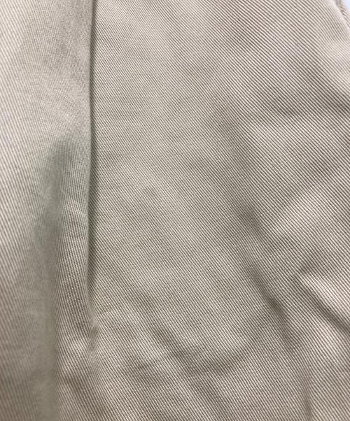 CLOTH&CROSS（クロスアンドクロス）CLOTH&CROSS (クロスアンドクロス) タックワイドパンツ ベージュ サイズ:2の古着・服飾アイテム