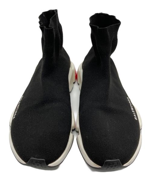 BALENCIAGA（バレンシアガ）BALENCIAGA (バレンシアガ) SPEED TRAINER/ハイカットスニーカー ブラック サイズ:27の古着・服飾アイテム