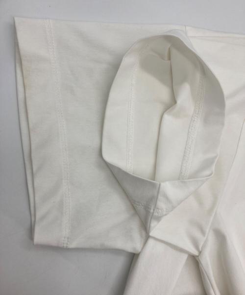 YORI（ヨリ）YORI (ヨリ) ヘムフレアリコットカットソー ホワイト サイズ:Fの古着・服飾アイテム